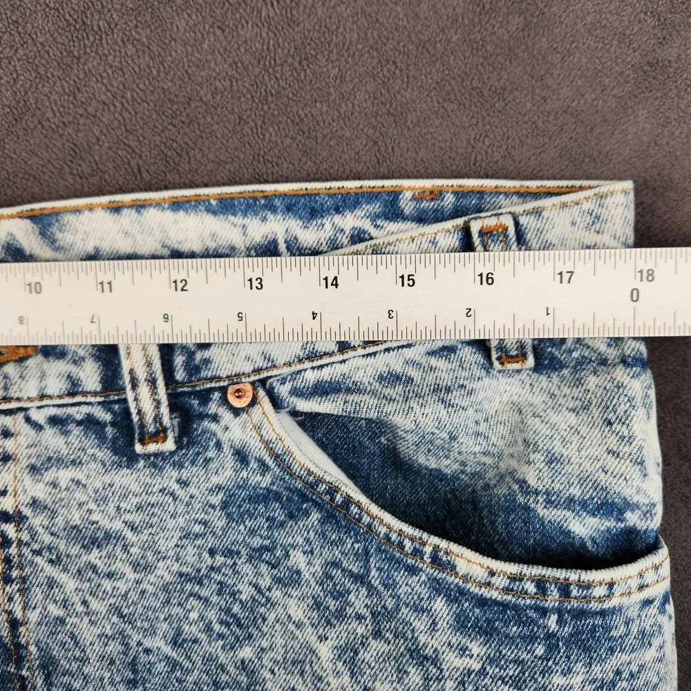 Vintage Levis 550 Jeans Mens 38x34 Made in USA Acid Wash Thrashed 40550-0209‎